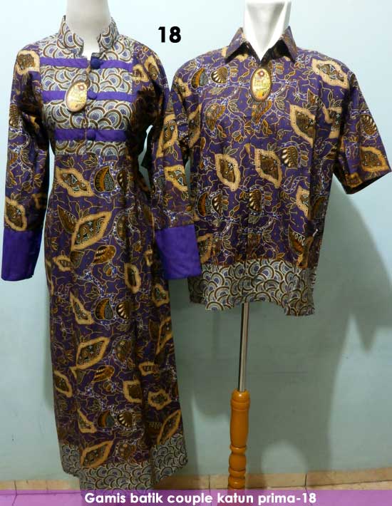  Baju Batik Couple Toko Online Batik Modern Wanita Dan Pria 